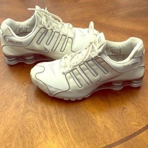 Nike Shox White Tennis Shoes